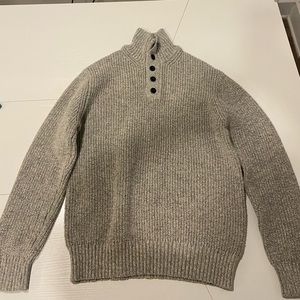 Mens American eagle button sweater medium NWOT